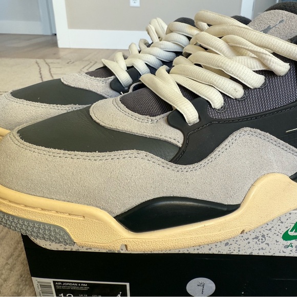 JORDAN 4 RM iron grey size 13 in box - Picture 4 of 9